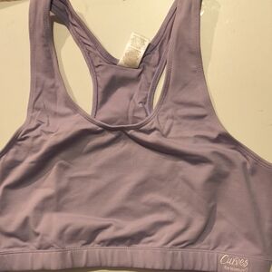 Curves Womens Sports Bra Tank Size 42